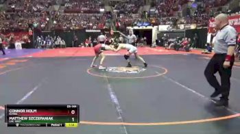 D1-144 lbs Champ. Round 1 - Connor Holm, Elyria vs Matthew Szczepaniak, Lak. West