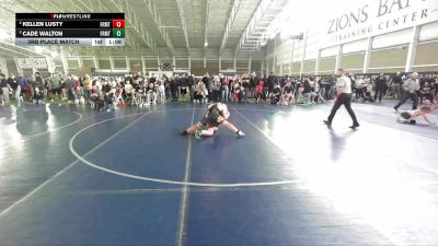 115+ 3rd Place Match - Cade Walton, Wasatch Wrestling Club vs Kellen Lusty, Team Prestige Wrestling