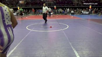 130 lbs Consolation - D'Angelo Mitchell, New Mexico Wolfpack vs DJ Valencia, Bayfield Wolverines