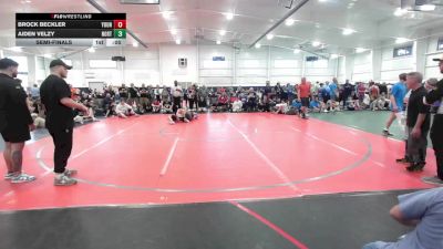 132 lbs Semifinal - Colton Nixon, Youngstown Elite-HS vs Logan Christopher, Northern Elite-HS