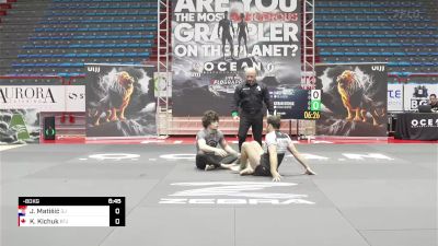 Jakov Matišić vs Kieran Kichuk 2025 Ocean BJJ Trials Pistoia