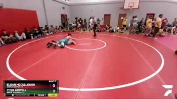 118 lbs Round 3 (6 Team) - Titus Howell, Reece Warriors vs Elijah McCullough, Kansas Silver