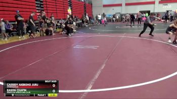 55 lbs Cons. Round 2 - Eason Chafin, Ironclad Wrestling Club vs Cassidy Aigboho Jurj, Stronghold