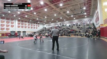 126 lbs 3rd Place Match - Austin Bickerton, Highland vs Tommy Wurster, Dublin Coffman