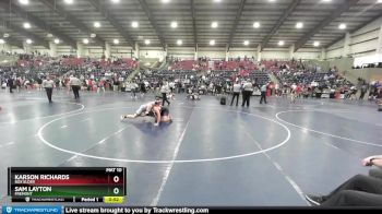 193 lbs Cons. Round 5 - Karson Richards, Box Elder vs Sam Layton, Fremont