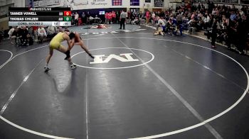 152 lbs Cons. Round 2 - Tanner Vowell, Indiana Area Hs vs Thomas Chilzer, Avella Area Hs