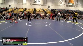54 lbs 3rd Place Match - Cole Gioia, Journeymen Wrestling Club vs Logan Galvez, Savage Wrestling Club