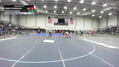 184 lbs Cons. Round 2 - Robert Cunningham, Cortland vs Eamon Callaghan, Ithaca
