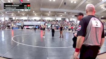 Girls 126 lbs Champ. Round 1 - Nevada Wildheart, Rossview High School vs Gabriella Lax, Springfield High School