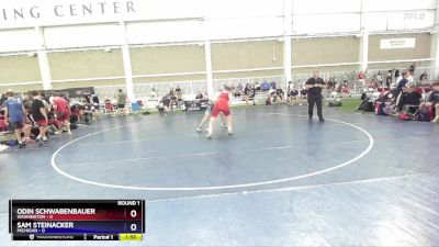 190 lbs Round 1 (8 Team) - Odin Schwabenbauer, Washington vs Sam Steinacker, Michigan