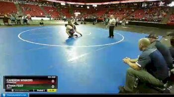 D3-220 lbs Cons. Round 1 - Ethan Feist, Unity vs Cameron Winkers, Fennimore