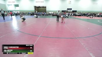 130A Champ. Round 1 - Seely Chronister, El Reno vs Mia Bruns, Sand Springs