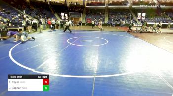 170 lbs Round Of 64 - Eddie Reyes, Nashua South vs Joshua Gagnon, Tyngsborough/Dracut