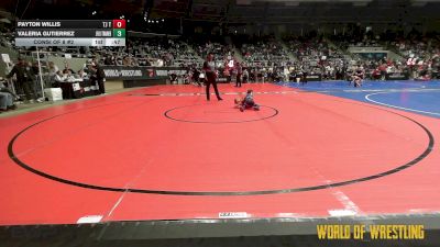 40 lbs Consi Of 8 #2 - Payton Willis, Tj Trained vs Valeria Gutierrez, Jflo Trained