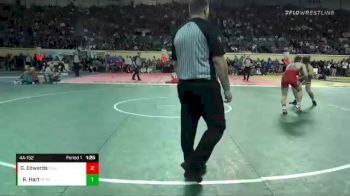4A-152 lbs Quarterfinal - Rich Hart, Perkins-Tryon vs Grant Edwards, Fort Gibson