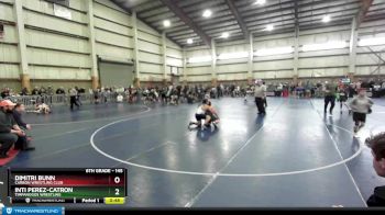 145 lbs Cons. Round 1 - Dimitri Bunn, Carbon Wrestling Club vs Inti Perez-Catron, Timpanogos Wrestling