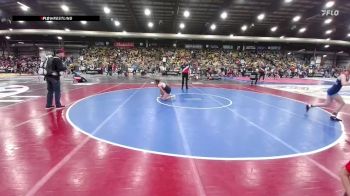 130 lbs Cons. Semi - Sophia Baker, Camel Kids Wrestling vs Laney Drueke, St. Mary`s Cardinals WC