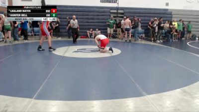175 lbs Round 4 - Hunter Bell, Homedale Wrestling Club vs Lealand Bates, Middleton Wrestling Club