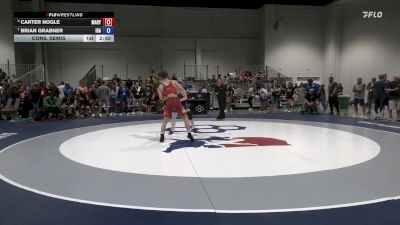 63 lbs Cons. Semis - Carter Nogle, Maryland vs Brian Grabner, Interior Grappling Academy