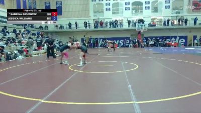 138 lbs Cons. Semi - Sabrina Sifuentez, Southern Oregon University vs Jessica Williams, Umpqua Community College