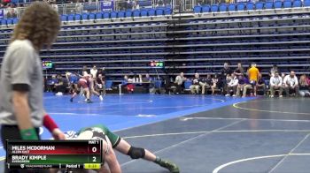 165 lbs Cons. Round 3 - Miles McDorman, ALLEN EAST vs Brady Kimple, EVERGREEN