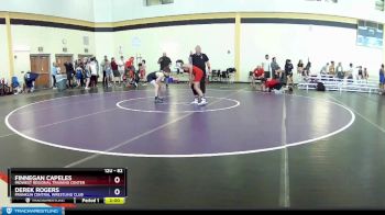 82 lbs 3rd Place Match - Finnegan Capeles, Midwest Regional Training Center vs Derek Rogers, Franklin Central Wrestling Club