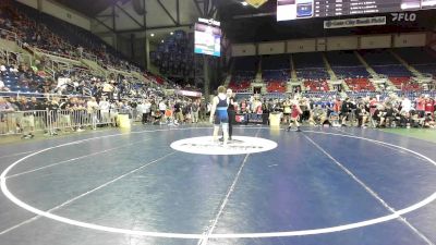 165 lbs Rnd Of 128 - Riley DeHaven, WY vs Hugh Wheeler, WA