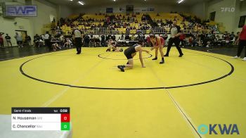 112-A lbs Semifinal - Nolan Houseman, Grove vs Conner Chancellor, Salina