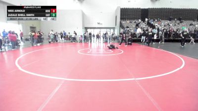 51-B2 lbs Semifinal - Wes Arnold, All I See Is Gold Academy vs Jazale Shell Smith, East Hartford Stingers Youth