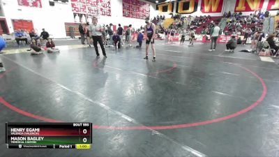 157 lbs Cons. Round 4 - Henry Egami, Valencia (Valencia) vs Mason Bagley, Temescal Canyon