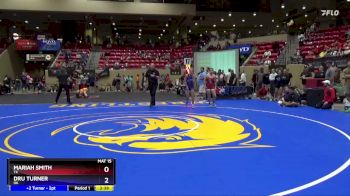 120 lbs Cons. Round 3 - Mariah Smith, TX vs Dru Turner, OK