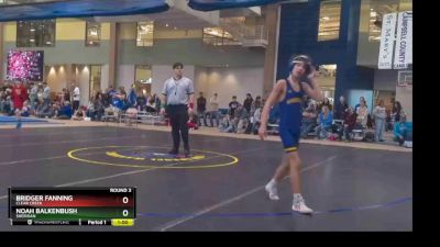 90 lbs Round 3 - Noah Balkenbush, Sheridan vs Bridger Fanning, Clear Creek