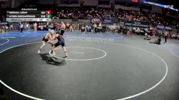 D 1 120 lbs Cons. Round 3 - Kendall LeRay, C.E. Byrd vs Ayden Durgapersad, St. Amant
