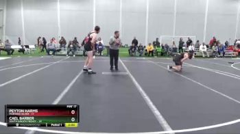 195 lbs Round 3 (4 Team) - Peyton Harms, Montana Silver vs Cael Barber, South Dakota Frenzy