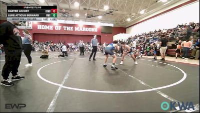 130 lbs Rr Rnd 2 - Karter Locust, Cowboy Wrestling Club vs Luke Atticus Bernard, Woodland Wrestling Club