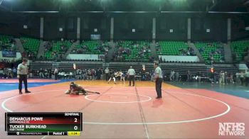 120 lbs Semifinal - Tucker Burkhead, Fort Payne vs Demarcus Powe, Gardendale Hs