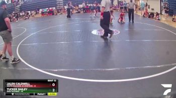60 lbs Round 4 (6 Team) - Tucker Bailey, Ohio Hazards vs Jalen Caldwell, South Paulding Jr Spartans