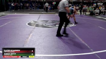 144 lbs Cons. Round 2 - Kaikoa Racca, Mountain View vs Slater Mcandrew, Hermiston Oregon