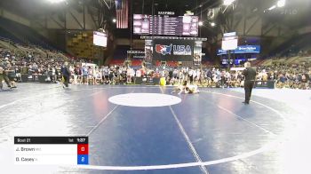 120 lbs Rnd Of 256 - Jet Brown, Missouri vs Deven Casey, Illinois