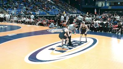 126 lbs Quarterfinals (8 Team) - Bobby Ruscitti, Lombard (Montini) vs Timothy Swaim, Edwardsville (H.S.)