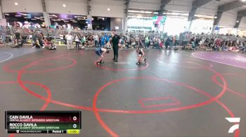 120 lbs Cons. Round 2 - Rocco Davila, Veritas Academy Defenders Wrestling vs Cain Davila, Veritas Academy Defenders Wrestling