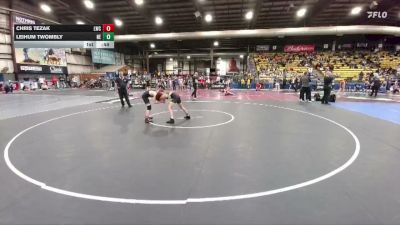 90 lbs Cons. Semi - Chris Tezak, Lockwood Wrestling Club vs Leihum Twombly, Nebraska Elite