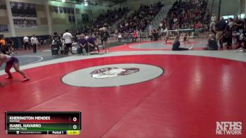 121 lbs Champ. Round 1 - Isabel Navarro, Shadow Hills vs Kherington Mendes, Mayfair