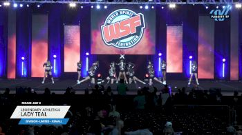 Legendary Athletics - Lady Teal [2023 L6 Limited - XSmall Day 2] 2023 WSF Grand Nationals