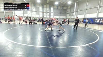 U23 Women - 50 lbs Cons. Semis - Makenize Smith, IN vs Emilie Gonzalez, CA