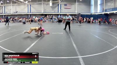 68 lbs Round 2 (4 Team) - Ben Weintraub, CTWHALE vs Jackson Bish, Ragin Raisins Catawba