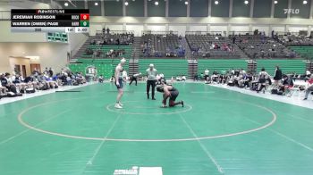 285 lbs Quarters & 1st Wb (16 Team) - Warren (Owen) Page, Harrison vs Jeremiah Robinson, Rockdale County