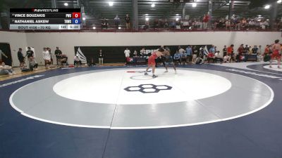 70 kg 3rd Place Match - Vince Bouzakis, Pittsburgh Wrestling Club vs Nathaniel Askew, Tar Heel Wrestling Club