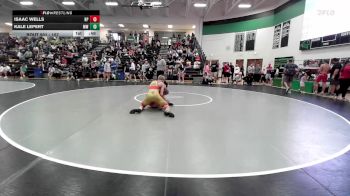 157 lbs Cons. Round 3 - Isaac Wells, Ray Pec vs Kale Lepert, Mo West