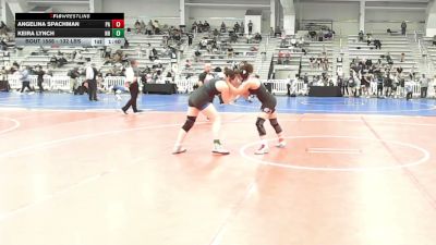 132 lbs Round Of 32 - Angelina Spachman, PA vs Keira Lynch, NH